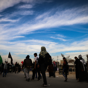 سوگواره چهارم-عکس 34-محمد رضا میثمی-پیاده روی اربعین از نجف تا کربلا