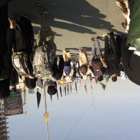 سوگواره پنجم-عکس 5-انسیه حسن نژاد-پیاده روی اربعین از نجف تا کربلا