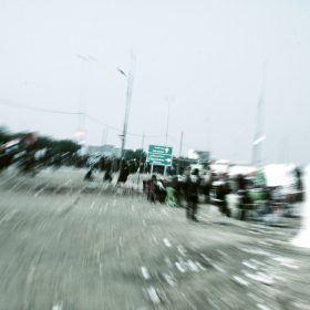 سوگواره سوم-عکس 84-علی ناصری-پیاده روی اربعین از نجف تا کربلا