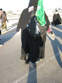 سوگواره دوم-عکس 29-محمد کشاورز-پیاده روی اربعین از نجف تا کربلا