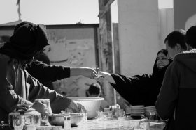 سوگواره چهارم-عکس 14-محمد رضا یگانه گوی مقدم-پیاده روی اربعین از نجف تا کربلا