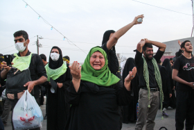 سوگواره پنجم-عکس 25-مسعود ماکاوند-پیاده روی اربعین از نجف تا کربلا