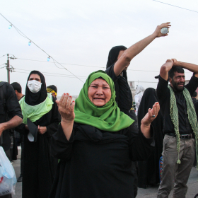 سوگواره پنجم-عکس 25-مسعود ماکاوند-پیاده روی اربعین از نجف تا کربلا