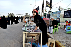 سوگواره پنجم-عکس 7-محمد حسین صادقی-پیاده روی اربعین از نجف تا کربلا