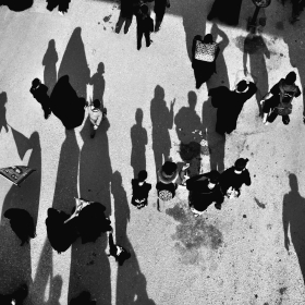 سوگواره چهارم-عکس 5-سید محمد جواد صدری-پیاده روی اربعین از نجف تا کربلا