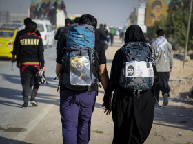 سوگواره پنجم-عکس 20-علی تیموری-پیاده روی اربعین از نجف تا کربلا