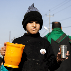 سوگواره دوم-عکس 1-علی محمد غلامی-پیاده روی اربعین از نجف تا کربلا