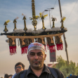 سوگواره پنجم-عکس 18-عباس مشهدی آقایی-پیاده روی اربعین از نجف تا کربلا