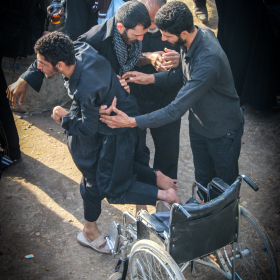 سوگواره چهارم-عکس 40-محمد رضا میثمی-پیاده روی اربعین از نجف تا کربلا