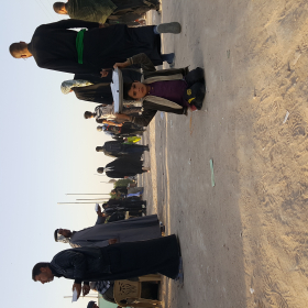 سوگواره پنجم-عکس 6-ابوذر احمدی-پیاده روی اربعین از نجف تا کربلا