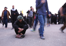 سوگواره پنجم-عکس 6-حسین حاجیلری-پیاده روی اربعین از نجف تا کربلا