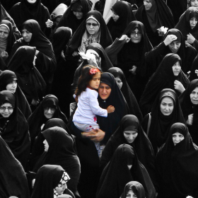 سوگواره دوم-عکس 4-مریم حسنی برچلویی-پیاده روی اربعین از نجف تا کربلا