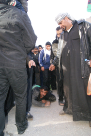 سوگواره دوم-عکس 56-محسن مرادی-پیاده روی اربعین از نجف تا کربلا