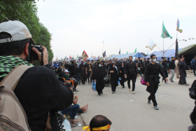 هشتمین سوگواره عاشورایی عکس هیأت-احمدرضا کریمی-بخش جنبی-پیاده روی اربعین حسینی