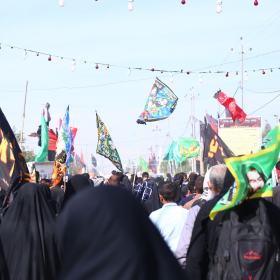 سوگواره پنجم-عکس 8-محمد امین  احمری نژاد-پیاده روی اربعین از نجف تا کربلا