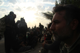 سوگواره چهارم-عکس 10-Hamed Eftekhari-پیاده روی اربعین از نجف تا کربلا