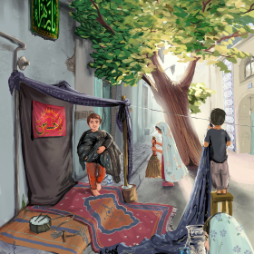 دومین فراخوان تصویرسازی هیأت-سید محمدرضا  موسوی-روضه های خانگی