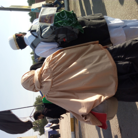 سوگواره پنجم-عکس 11-انسیه حسن نژاد-پیاده روی اربعین از نجف تا کربلا