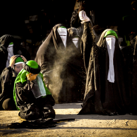 سوگواره چهارم-عکس 3-محمد محمدسلطانی-پیاده روی اربعین از نجف تا کربلا
