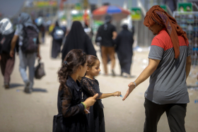 یازدهمین سوگواره عاشورایی عکس هیأت-محمد آهنگر-بخش ویژه-پیاده‌روی اربعین حسینی(تک عکس)