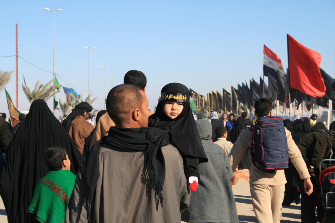 سوگواره سوم-عکس 7-عبدالحسین کرمی راد-پیاده روی اربعین از نجف تا کربلا