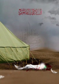 دهمین سوگواره عاشورایی پوستر هیأت-سید امیر حسین ارشادی نیا-بخش جنبی-پوستر شیعی