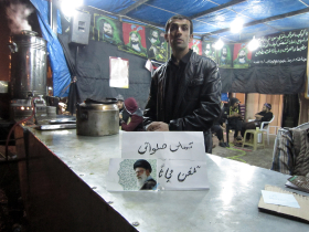 سوگواره سوم-عکس 8-محمد حسین کلهر-پیاده روی اربعین از نجف تا کربلا