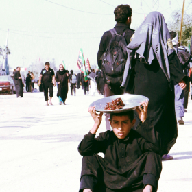 سوگواره سوم-عکس 35-محمد شاه علی-پیاده روی اربعین از نجف تا کربلا