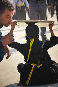 سوگواره سوم-عکس 8-حسین علی پور-پیاده روی اربعین از نجف تا کربلا
