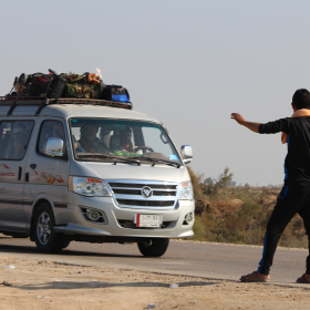 سوگواره چهارم-عکس 18-محمد حسن غضنفری هرندی-پیاده روی اربعین از نجف تا کربلا