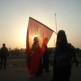 سوگواره سوم-عکس 3-محمد باقر خدامی-پیاده روی اربعین از نجف تا کربلا