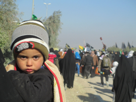سوگواره دوم-عکس 10-ابوذر کمال-پیاده روی اربعین از نجف تا کربلا