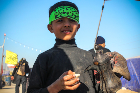سوگواره دوم-عکس 8-محمد امین خلیفه شوشتری-پیاده روی اربعین از نجف تا کربلا
