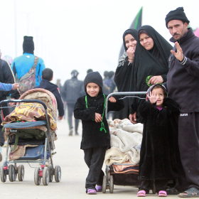 سوگواره سوم-عکس 2-محمد رفیعی موحد-پیاده روی اربعین از نجف تا کربلا