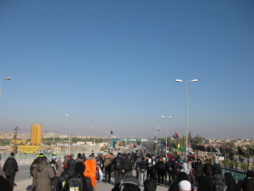 سوگواره دوم-عکس 81-محمد کشاورز-پیاده روی اربعین از نجف تا کربلا