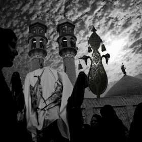 سوگواره دوم-عکس 22-غلام حسین شکرانی مقدم-پیاده روی اربعین از نجف تا کربلا