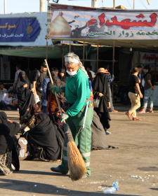 یازدهمین سوگواره عاشورایی عکس هیأت-فاطمه غانم عبداللهی-بخش ویژه-پیاده‌روی اربعین حسینی(تک عکس)