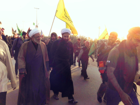 سوگواره چهارم-عکس 24-سید محمد حسین موسوی نژاد-پیاده روی اربعین از نجف تا کربلا