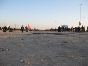 سوگواره دوم-عکس 76-محمد کشاورز-پیاده روی اربعین از نجف تا کربلا