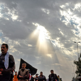سوگواره سوم-عکس 11- یاسر امیری-پیاده روی اربعین از نجف تا کربلا