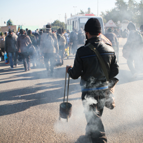 سوگواره دوم-عکس 9-محمد امین خلیفه شوشتری-پیاده روی اربعین از نجف تا کربلا