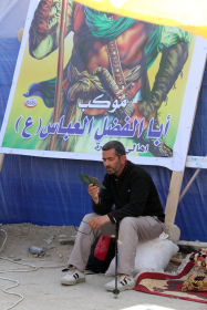 سوگواره چهارم-عکس 3-محمد شهبازی-پیاده روی اربعین از نجف تا کربلا