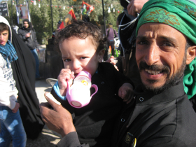 سوگواره دوم-عکس 105-محمد کشاورز-پیاده روی اربعین از نجف تا کربلا
