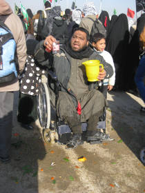 سوگواره دوم-عکس 32-محمد کشاورز-پیاده روی اربعین از نجف تا کربلا