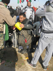سوگواره دوم-عکس 141-محمد کشاورز-پیاده روی اربعین از نجف تا کربلا