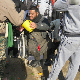 سوگواره دوم-عکس 141-محمد کشاورز-پیاده روی اربعین از نجف تا کربلا