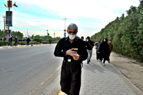 سوگواره پنجم-عکس 24-محمد حسین صادقی-پیاده روی اربعین از نجف تا کربلا