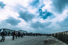 سوگواره سوم-عکس 15-امید نائینی-پیاده روی اربعین از نجف تا کربلا