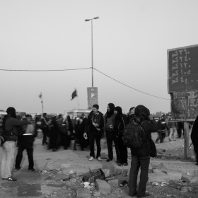 سوگواره سوم-عکس 7-سید محمد حسین خضری-پیاده روی اربعین از نجف تا کربلا
