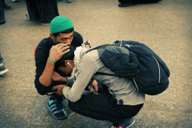 سوگواره سوم-عکس 43-محمد شاه علی-پیاده روی اربعین از نجف تا کربلا